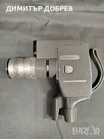 СТАРА РЕТРО 8мм МЕХАНИЧНА ФИЛМОВА КАМЕРА CANON REFLEX ZOOM 3-8, снимка 2 - Антикварни и старинни предмети - 47949839