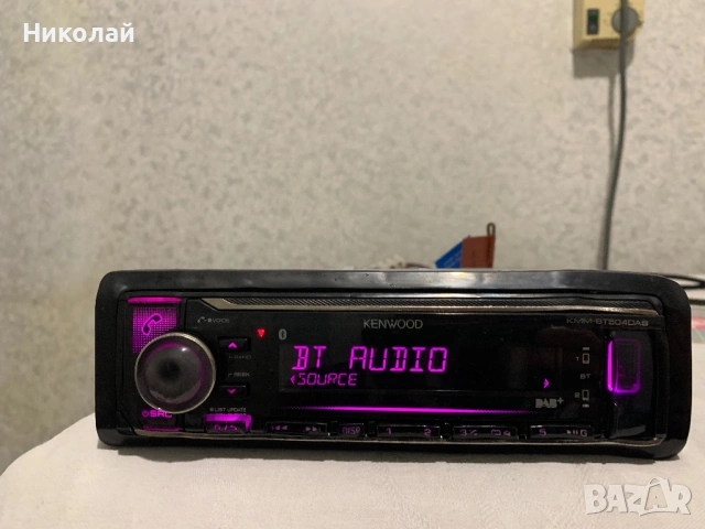 Авто радио Kenwood Bluetooth