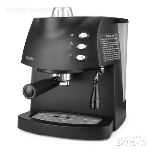 Стилна кафемашина за еспресо с каймак, снимка 4 - Кафемашини - 53424261