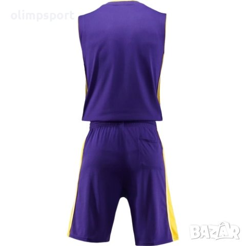 Баскетболен екип , комплект потник и шорти със заден джоб. , снимка 3 - Спортни дрехи, екипи - 40636987