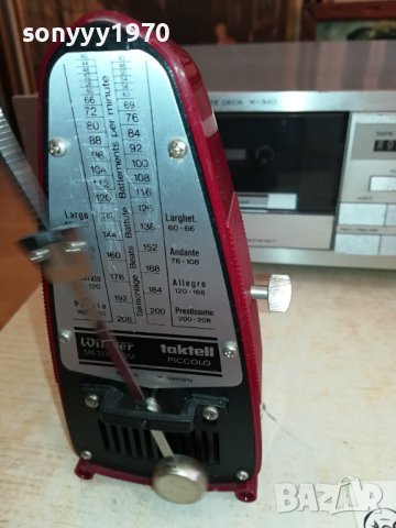 немски метроном в опаковка 1312230827M, снимка 9 - Антикварни и старинни предмети - 43389369