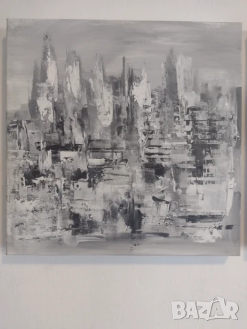 Комплект картини "Градът/Отражения", снимка 2 - Картини - 50538773