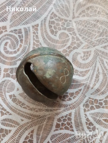 Звънче , орехче , чан , звънец , снимка 2 - Антикварни и старинни предмети - 51261395