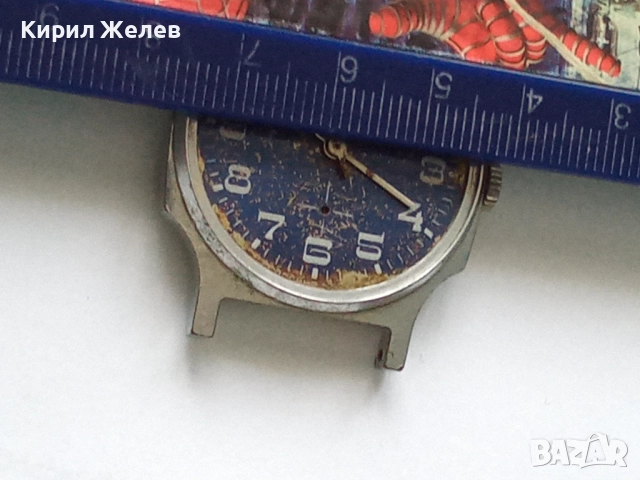 Механизъм с циферблат от стар ръчен часовник 51461, снимка 7 - Мъжки - 52272900