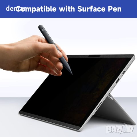 IPROKKO Магнитен протектор за екран на Surface Pro 7 - 12,3 инча, снимка 4 - Части за лаптопи - 43114483