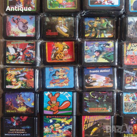 Дискети Sega Mega Drive и касетки с игри за Сега Мега драйв Genesis, снимка 4 - Аксесоари - 39824073