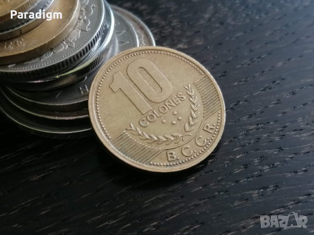 Монета - Коста Рика - 10 колона | 1997г.