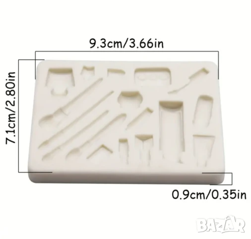 Молд гримове , снимка 3 - Форми - 50742041