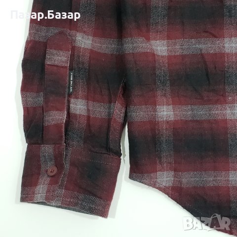 VANS Off The Wall Оригинална Фланелна Зимна Риза (S), снимка 5 - Ризи - 42993825