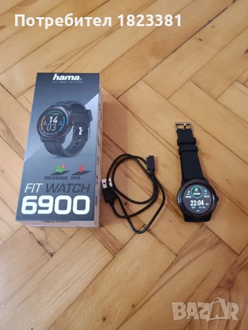 Смарт часовник HAMA FIT WATCH 6900, снимка 4 - Мъжки - 51062356
