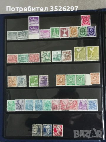 Пощенски марки от Немския райх 1876 - 1941г. и от Германия след Втората световна война, снимка 3 - Филателия - 53201292