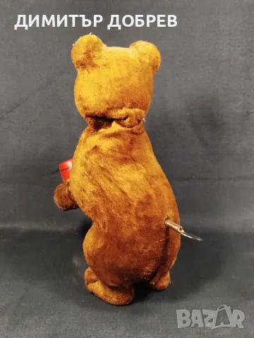 СТАРА РЕТРО СОЦ СССР МЕХАНИЧНА ИГРАЧКА БАБА МЕЦА, снимка 4 - Антикварни и старинни предмети - 47296075