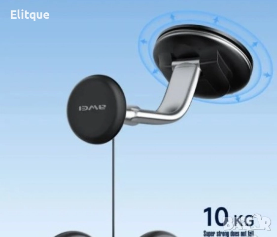 Универсална стойка за телефон с мощна вендуза и 360° гъвкавост Х45, снимка 4 - Други стоки за дома - 52786785