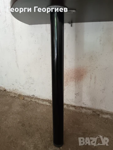 Помощна маса от ПДЧ, цвят венге, снимка 8 - Маси - 50755535