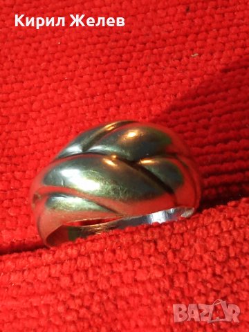 СТАР АРТ СРЕБЪРЕН ПРЪСТЕН СРЕБРО 925 МНОГО КРАСИВ и СТИЛЕН МОДЕЛ 25813, снимка 5 - Пръстени - 35826068