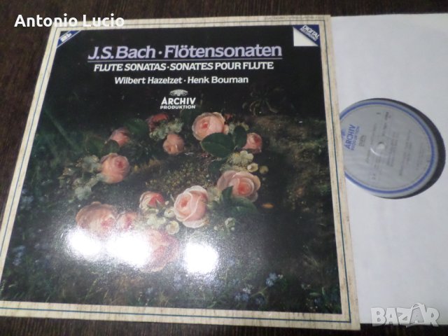 J.S.Bach - Flotensonaten - 2LP'