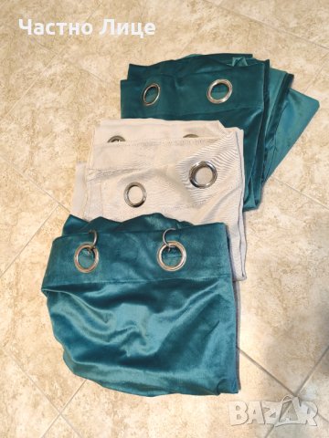 Три Големи Пердета с Размери 140/260 см.