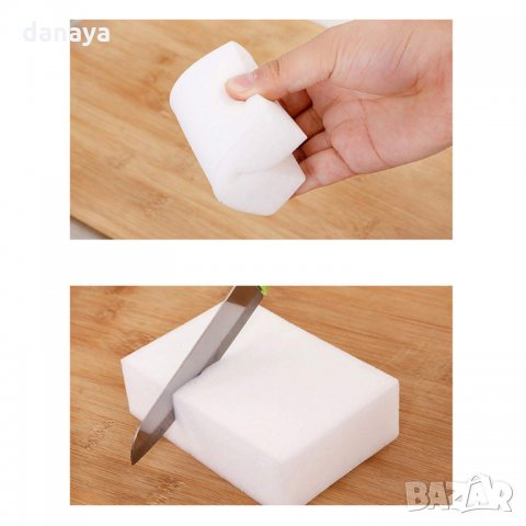 2620 Комплект магически гъби за почистване, 3 броя в пакет, снимка 7 - Мопове, кофи, четки и метли - 35432197