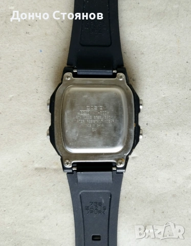 Мъжки часовник Casio W-800H / WR 10BAR, снимка 4 - Мъжки - 53515274
