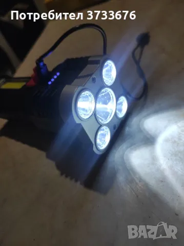 Портативно лед фенерче.Презатеждаема батерия с дълъгживот с usb кабел, снимка 2 - Друга електроника - 47752233