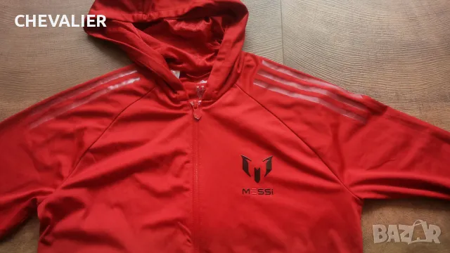 Adidas MESSI Kids Sweatshirt Размер 13-14 г / 164 см детски суичър 32-66, снимка 6 - Детски анцузи и суичери - 49527594