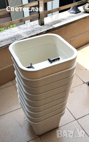 Саксии за тераса, снимка 2 - Саксии и кашпи - 50180957