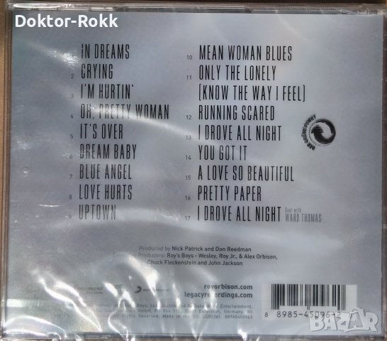 Roy Orbison and The Royal Philharmonic Orchestra - A Love So Beautiful [2017] CD, снимка 2 - CD дискове - 43900819