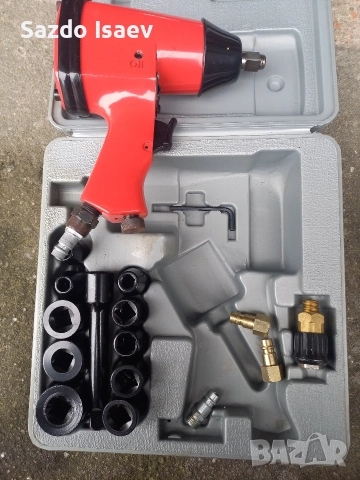 Ferm пневматичн ударен гайковерт , снимка 3 - Други инструменти - 52749309