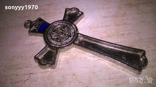 метален кръст-8х4см, снимка 2 - Колекции - 27448345
