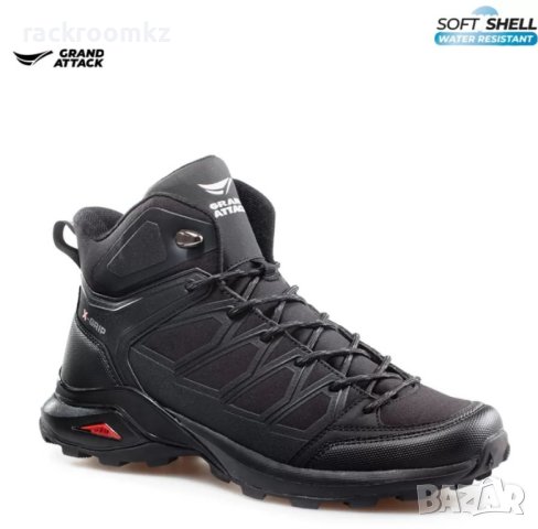 Мъжки зимни обувки Grand Attack в черен цвят