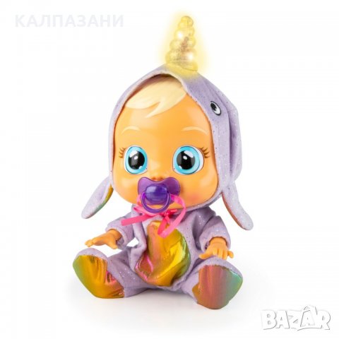 Плачеща кукла CRYBABIES 93768 Fantasy Special Edition Narvie със светещ рог, снимка 2 - Кукли - 32284770