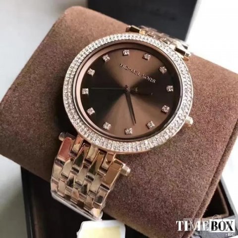 Michael Kors MK3217 Darci Glitz. Нов дамски часовник, снимка 3 - Дамски - 38811141