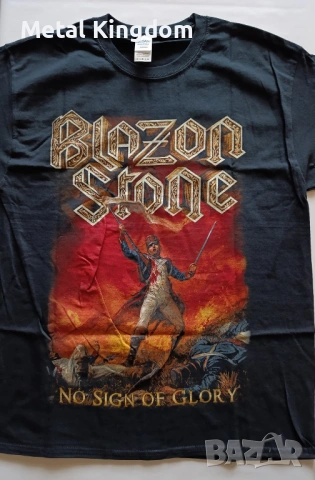 Blazon Stone - No Sign Of Glory (T-Shirt, Size - L) NEW Running Wild