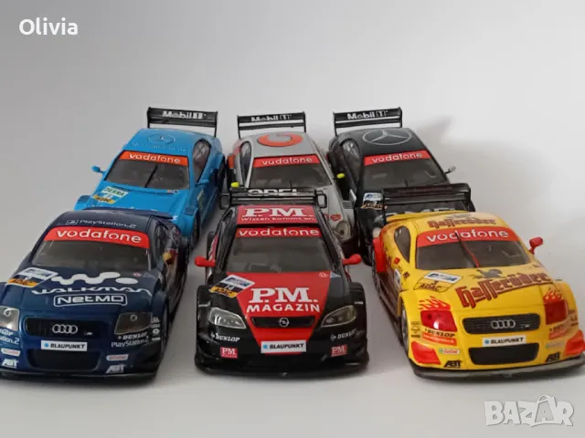 Mercedes C klass DTM, Opel Astra, Audi TT 1:32