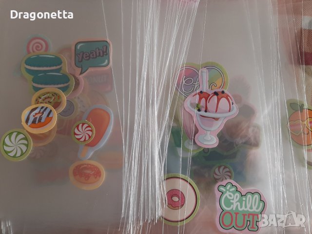 Супер сладки пликове на икономична цена-100 бр в комплект, снимка 2 - Други стоки за дома - 39489544