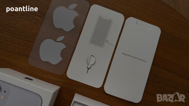 iPhone 11 purple 64GB + EarPods и зарядно за айфон, снимка 2 - Apple iPhone - 53254750