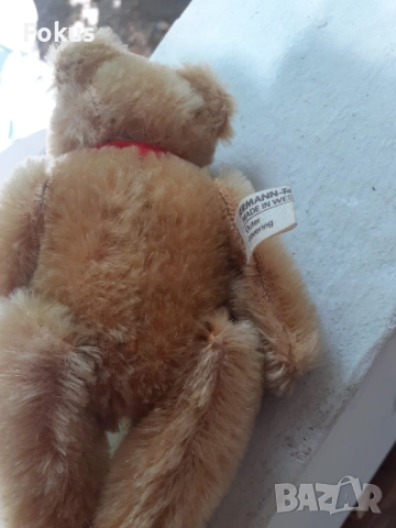 Оригинално плюшено мече Teddy Hermann, снимка 6 - Антикварни и старинни предмети - 53307221