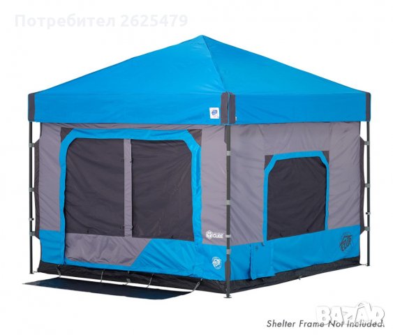 Палатка-сгъваема+къмпинг куб E-Z UP, снимка 4 - Палатки - 28540956