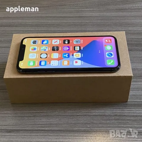 Apple iPhone X 64GB Black Айфон 10 черен Бг меню 100% батерия, снимка 6 - Apple iPhone - 49550059