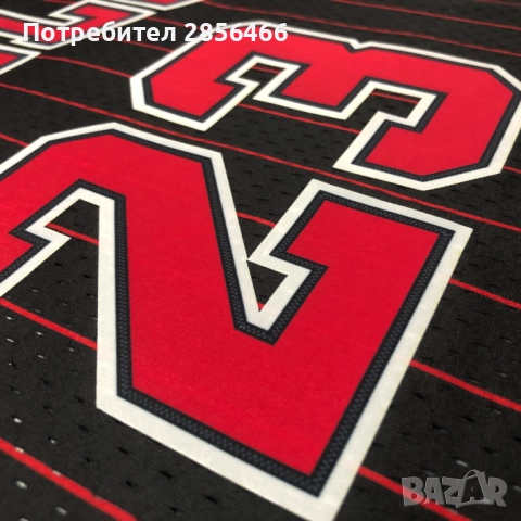 Мъжки потник Mitchell&Ness Chicago Bulls Michael Jordan размер XL, снимка 9 - Тениски - 52183350