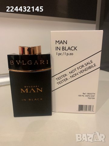 bvlgari man in black EDP Tester 100ml , снимка 1 - Мъжки парфюми - 39388634
