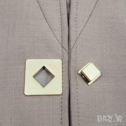 LUISA SPAGNOLI Втален Блейзър Сако с Еластичност 44-M-L, снимка 5 - Сака - 53419534