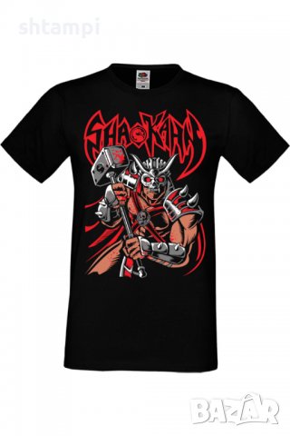 Мъжка тениска Mortal Combat Sha Kahn,Игра,Гейм,Геймър,Подарък,Изненада,Повод,Празник,Събитие,Развлеч