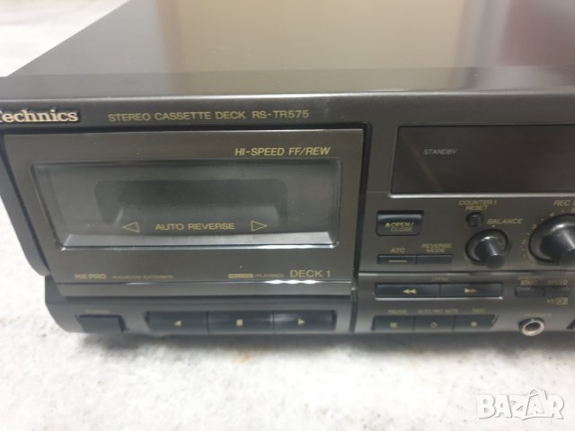 Касетен дек Technics RS-TR575 Двукасетъчен. Всичко по дека работи. В много добро състояние. 088 762 , снимка 5 - Декове - 35230623