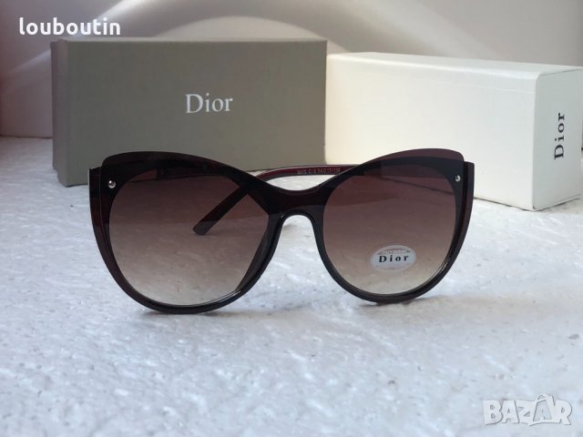 DIOR 2021 слънчеви очила тип котка UV 400 защита с лого, снимка 3 - Слънчеви и диоптрични очила - 33570682