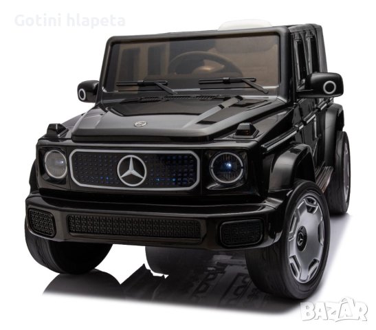 Акумулаторен джип Mercedes EQG Electric G-Class 4X4 12V, снимка 3 - Детски велосипеди, триколки и коли - 43446770