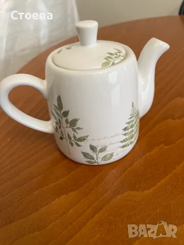 Английски чайник порцелан, снимка 2 - Колекции - 50423109