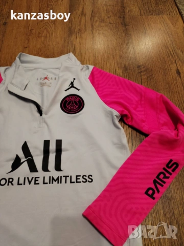 Nike PSG Strike Drill Top JR - страхотна детска блуза 137-147см., снимка 2 - Детски анцузи и суичери - 53077156