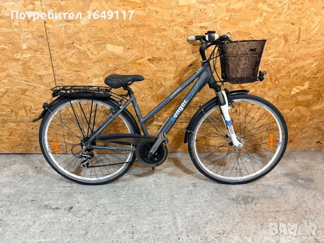 28цола Berger алуминиев дамски градски велосипед колело[21ck-Shimano]