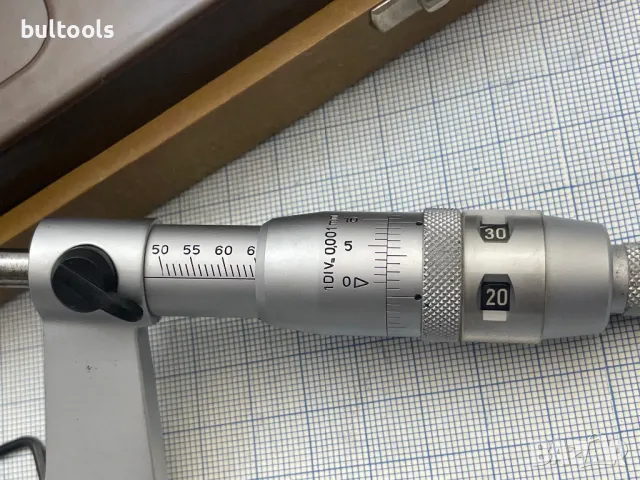 Микрометър TESA Swiss 25-50mm./0.001mm, снимка 7 - Шублери - 48708239